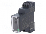 Automation module: timer | 0,05s&divide;300h | SPDT | 250VAC/8A | 24&divide;240VDC