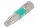 Screwdriver bit | Torx&reg; | TX25 | 1/4" | Overall len: 25mm