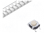 Microswitch TACT | SPST-NO | Pos: 2 | 0.03125A/32VDC | SMT | 4.13mm