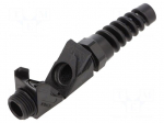 Cable gland | angular,with strain relief | M16 | 1.5 | IP68 | black
