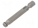 Screwdriver bit | hex key,spherical | HEX 6mm | 1/4" | PROFESSIONAL