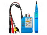 Tester: wire localizer | EasyTest | 120VAC | 0.25m