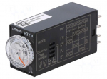 Automation module: timer | 0,1s&divide;10min | DPDT | 250VAC/5A | 24VDC | IP40