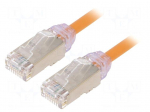 Patch cord | F/UTP,TX6A-28&trade; | Cat: 6a | RJ45 plug,both sides | wire