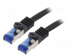 Patch cord | S/FTP | Cat: 6a | RJ45 plug,both sides | stranded | Cu