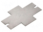 Mounting plate | stainless steel