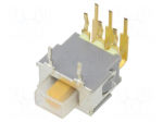 Switch: slide | Pos: 3 | DPDT | 0.05A | 0.05A | ON-OFF-ON | PCB,THT | 50m&Omega;
