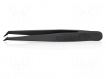 Tweezers | Blade tip shape: sharp | Tweezers len: 110mm | ESD