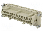Connector: HDC | contact insert | female | 16A | 90V | Han&reg; Ex | PIN: 24