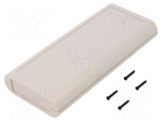 Enclosure: for remote controller | X: 77mm | Y: 172mm | Z: 25mm | ABS