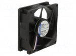 Fan: DC | axial | 24VDC | 80x80x25.4mm | 78m3/h | 3600rpm | 9292506206