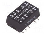 Converter: DC/DC | 1W | Uin: 10.8&divide;13.2VDC | Uout: 5VDC | Uout2: -5VDC