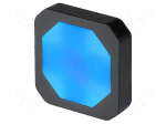 Switch: push-button | Pos: 1 | SPST | 0.1A/42VAC | 0.1A/60VDC | (ON)-OFF