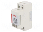 Relay: electromagnetic | DPST-NO | Ucoil: 230VAC | Icontacts max: 25A