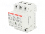 Surge arrester | Type 1+2 | Poles: 3 | In 8/20us: 80kA | -40&divide;80&deg;C | IP20