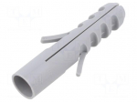 Plastic anchor | without screw | 20x90 | S | 5pcs | 20mm