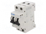 Circuit breaker | 230/400VAC | Inom: 2A | Poles: 2 | Charact: Z | 10kA