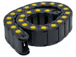 Cable chain | MEDIUM | Bend.rad: 75mm | L: 1000mm | Int.height: 31mm