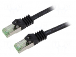 Patch cord | S/FTP | Cat: Cat 8.1 | RJ45 plug,both sides | stranded