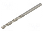 Drill bit | for metal | &Oslash;: 5mm | high speed steel grounded HSS-G