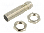 Sensor: inductive | OUT: PNP / NO | 0&divide;6mm | 10&divide;30VDC | M12 | IP68 | brass