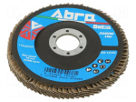 Flap grinding wheels | &Oslash;: 115mm | Granularity: 40 | 22.23mm