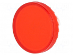 Actuator lens | 22mm | 84 | red,transparent | plastic
