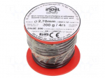 Coil wire | double coated enamelled | 2.7mm | 0.2kg | -65&divide;200&deg;C