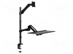 Holder | 9kg | 13&divide;27" | Arm len: 668mm | Standard: 75x75mm,100x100mm