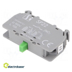 Kontaktplokk | ALATES | 2,5A/230VAC | 4A/24VDC | 22mm | DIN