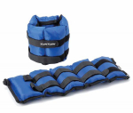 Tunturi Wrist and Ankle Weights 2.25kg, Blue, 2pcs