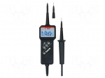 Tester: electrical | LCD | VAC: 24&divide;1000V | VDC: 24&divide;1500V | 1&Omega;&divide;2M&Omega; | IP65