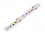 LED tape | white warm | 2835 | LED/m: 120 | 12mm | white PCB | IP20 | 120&deg;