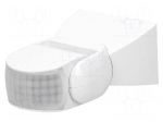 Motion sensor | wall mount | 230VAC | IP65 | 12m | Range: 10s&divide;7min