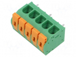 Connector: PCB terminal block | terminal | 27A | 600V | angled 90&deg;