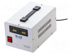 Automatic voltage stabiliser | Usup: 130&divide;260VAC | Uout: 230VAC