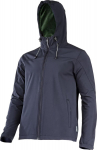 Jalan&otilde;ud, t&ouml;&ouml;riided | Isikukaitsevahendid // T&ouml;&ouml;-, kaitse-, k&otilde;rgn&auml;htavusega riided // Kurtka softshell z kapt. czarna, "2xl", ce, lahti