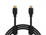 TV, SAT, HDMI, DVI kaablid ja tarvikud // HDMI, DVI, AUDIO &uuml;henduskaablid ja tarvikud // 92-059# Przyłącze hdmi-hdmi 10m gold