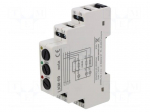 Voltage indicator | IP20 | for DIN rail mounting | 90x17.5x66mm