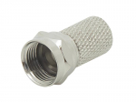 TV, SAT, HDMI, DVI kaablid ja tarvikud // Koaksiaalkaablite pistikud, tarvikud ja t&ouml;&ouml;riistad // 92-301# Wtyk sat "f" rg6/6,5mm/20mm