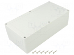 Enclosure: multipurpose | X: 120mm | Y: 240mm | Z: 75mm | ZP | ABS