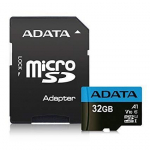Other Computer Accessory ADATA  MEMORY MICRO SDHC 32GB W/ADAP./AUSDH32GUICL10A1-RA1