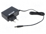 Power supply: switching | mains,plug-in | 9VDC | 2A | 18W | Out: 5,5/2,1