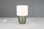 Vela table lamp E14 green/white gaismeklis