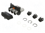 Connector: DC supply | male | PowerLok Gen.2 | 300A | 1kV | PIN: 3