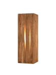 Trio Karuni sienas lampa E14 matt black/wood  263300130 4017807616514