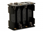 BATTERY HOLDER FOR 8 x AA-CELL (WITH SNAP TERMINALS)