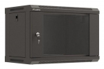 Lanberg WF03-5306-10B rack cabinet 6U Wall mounted rack Black