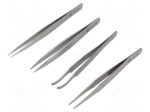 Tweezers-set | universal | 4pcs.