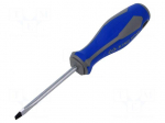 Screwdriver: standard | slot | 5x0.8mm | Blade length: 75mm